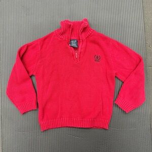 IZOD 1/4 Zip Red Sweater